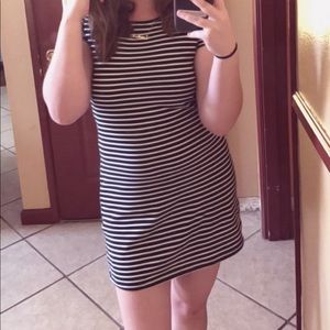 Forever 21 Striped T-Shirt Dress